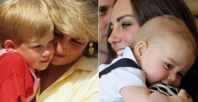Những điểm chung thú vị trong cách nuôi dạy con của Công nương Diana và Kate Middleton