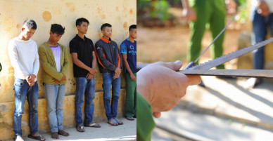 Bắt khẩn cấp 6 đối tượng đuổi đánh công an xã bị thương khi thi hành công vụ