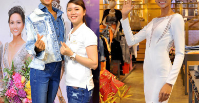 Hoàng Thùy, H’Hen Niê đọ nhan sắc khi đi sự kiện