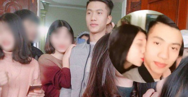 Phan Văn Đức U23 về quê nhà, hàng trăm cô gái bao vây để chụp ảnh và... hôn trộm