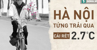 Hồ Gươm từng đóng băng, miền Bắc đã bao giờ rét liên tiếp dưới 10 độ C chưa?