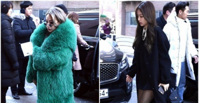 CL vấp ngã, Black Pink đẹp sang chảnh khi đến dự đám cưới Tae Yang