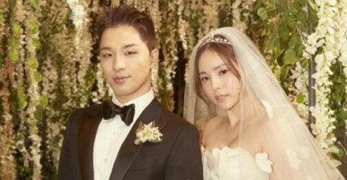 Tiệc cưới Taeyang - Min Hyo Rin ngập tràn hoa tươi