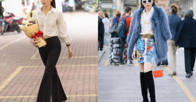 Tết này học các nàng hậu ‘lên đồ’ với sơ mi xinh lung linh mà vẫn thanh lịch