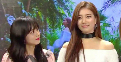 Suzy bị chê kém sắc khi đứng cạnh Ji Soo (Black Pink)