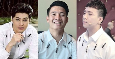 Cầu thủ U23 đụng sơ mi trắng với loạt sao Việt