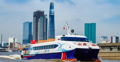 Tết này người Sài Gòn được đi du lịch Vũng Tàu bằng tàu cao tốc triệu USD với giá 200.000 đồng