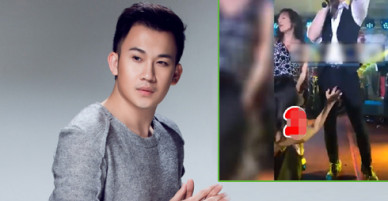 Dương Triệu Vũ bị khán giả sàm sỡ vùng kín khi đang biểu diễn