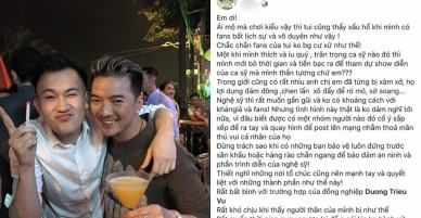 Dương Triệu Vũ bị ‘sàm sỡ’, Đàm Vĩnh Hưng bức xúc: ‘Rất khó chịu khi người thân của mình bị như thế’