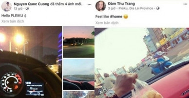 Đàm Thu Trang về quê Cường Đô La đón Tết?
