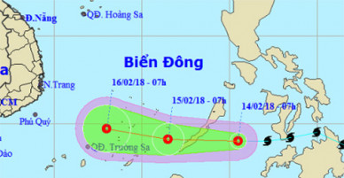 Bão Sanba suy yếu thành áp thấp nhiệt đới
