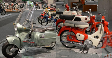 Những mẫu xe máy lạ vô cùng của Honda