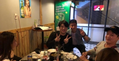 Thành viên nhóm nhạc Super Junior đón năm mới ở Đà Nẵng