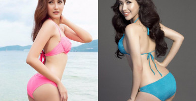 1001 kiểu chụp bikini phô diễn vòng 3 nở nang của mỹ nhân Việt