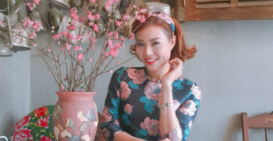 Thanh Hương thường được chồng tặng quà mỗi khi giận dỗi