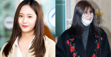 Krystal đẹp xuất sắc nhưng lại... bị chê giống đàn ông, TWICE bị đèn flash dìm nhưng vẫn xinh xắn tại sân bay