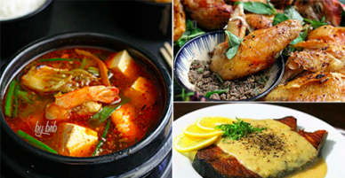 Thực đơn món ngon cả tuần cho bạn (19/2)