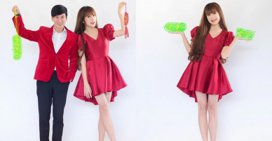 Vợ chồng Lý Hải – Minh Hà chuẩn bị đón Tết trước 1 tháng