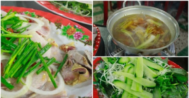 Cá nhám nhúng giấm - món nhắm ngày Tết của dân Hội An