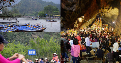 Ảnh: Tận thấy con đường “đại đạo” trẩy hội chùa Hương