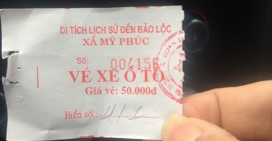 Đền Trần (Nam Định): Không gửi xe vẫn phải trả phí kiểu chặt chém