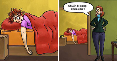 Bộ tranh chứng minh mẹ chúng mình là siêu nhân