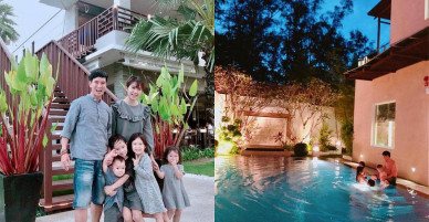 “Đội quân” 4 con của Lý Hải – Minh Hà đáng yêu hết nấc ở nước ngoài