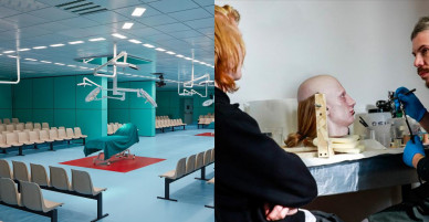 Người mẫu ôm thủ cấp để catwalk, show diễn kinh dị nhất từ trước đến nay