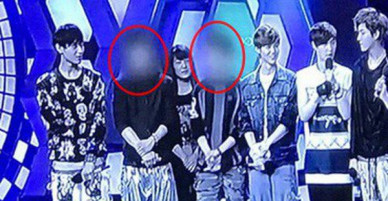 Đài truyền hình Trung Quốc gây tranh cãi khi làm mờ mặt các thành viên EXO, trừ Kris - Lay và Tao