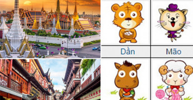 12 con giáp nên đi du lịch ở đâu trong năm Mậu Tuất