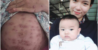 Vượt qua mọi bệnh tật, nhìn cách người mẹ trẻ chào đón đứa con trai đầu lòng khiến ai cũng xúc động bởi tình mẫu tử