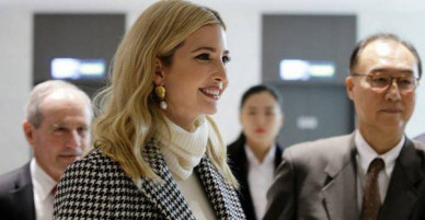 Vẻ đẹp hút hồn của ái nữ Tổng thống Trump tại Thế vận hội Pyeongchang
