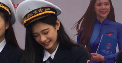 Nhìn ảnh cô bạn ĐH Hàng hải (Hải Phòng) mà cứ tưởng là thành viên nào đó của SNSD