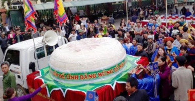Sầm Sơn xin dâng bánh giầy 3 tấn dịp giỗ tổ Hùng Vương