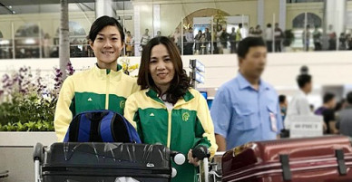 Tú Chinh được lì xì 100 triệu đồng trước khi sang Mỹ tập huấn