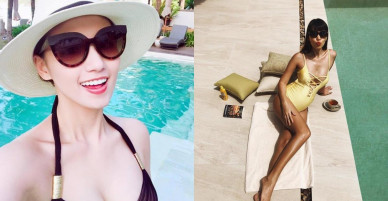 Bỏng mắt với loạt ảnh bán nude, bikini đầu năm của mỹ nhân Việt