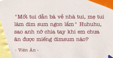Người yêu cũ đã từng hứa điều gì với bạn nhưng chưa làm được?