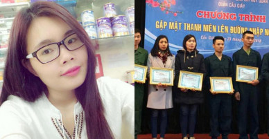 Tốt nghiệp đại học, cô gái trẻ tình nguyện nhập ngũ