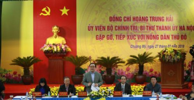 Hà Nội tháo gỡ khó khăn, phát triển nông nghiệp nông thôn mới