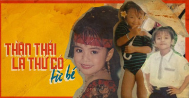 Ngắm loạt ảnh ngày xưa ơi của sao Việt mới nhận ra đúng là thần thái có từ bé!