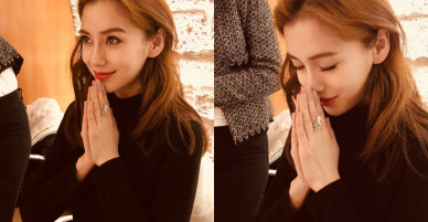 Angela Baby đeo nhẫn cưới trị giá hàng chục tỷ đồng, hạnh phúc đón sinh nhật bên Huỳnh Hiểu Minh tại Pháp