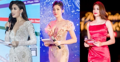 Hoa hậu, á hậu đổ xô lấn sân làm MC