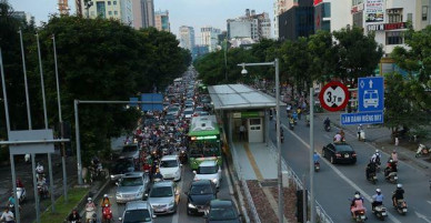 Gần 5 triệu hành khách đi xe buýt nhanh BRT sau 1 năm vận hành