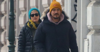 Thêm một cặp đôi yêu lại từ đầu: Katy Perry và Orlando Bloom công khai tái hợp trên phố
