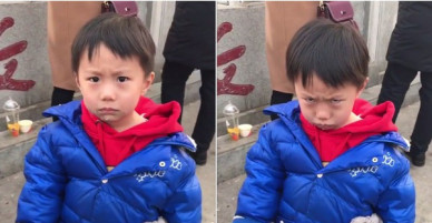 Clip: Khi cậu bé đáng yêu thảo ăn nhưng lại bị chơi khăm ngay trước mắt