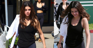 Selena Gomez khoe vóc dáng khỏe khoắn khi đi tập gym