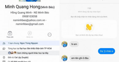 Bất ngờ xuất hiện tài khoản tố Minh Béo gạ gẫm trai trẻ?