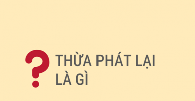 Thừa phát lại - công việc còn ít người biết đến