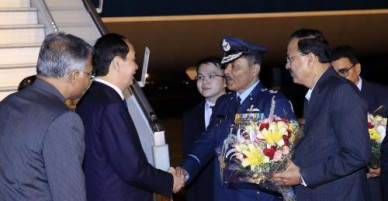 Chủ tịch nước Trần Đại Quang bắt đầu chuyến thăm cấp Nhà nước tới Cộng hòa Ấn Độ