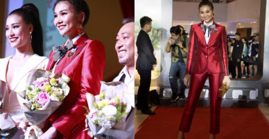 Giữa dàn mỹ nữ khoe ngực, Thanh Hằng mặc kín đáo vẫn nổi bật nhất